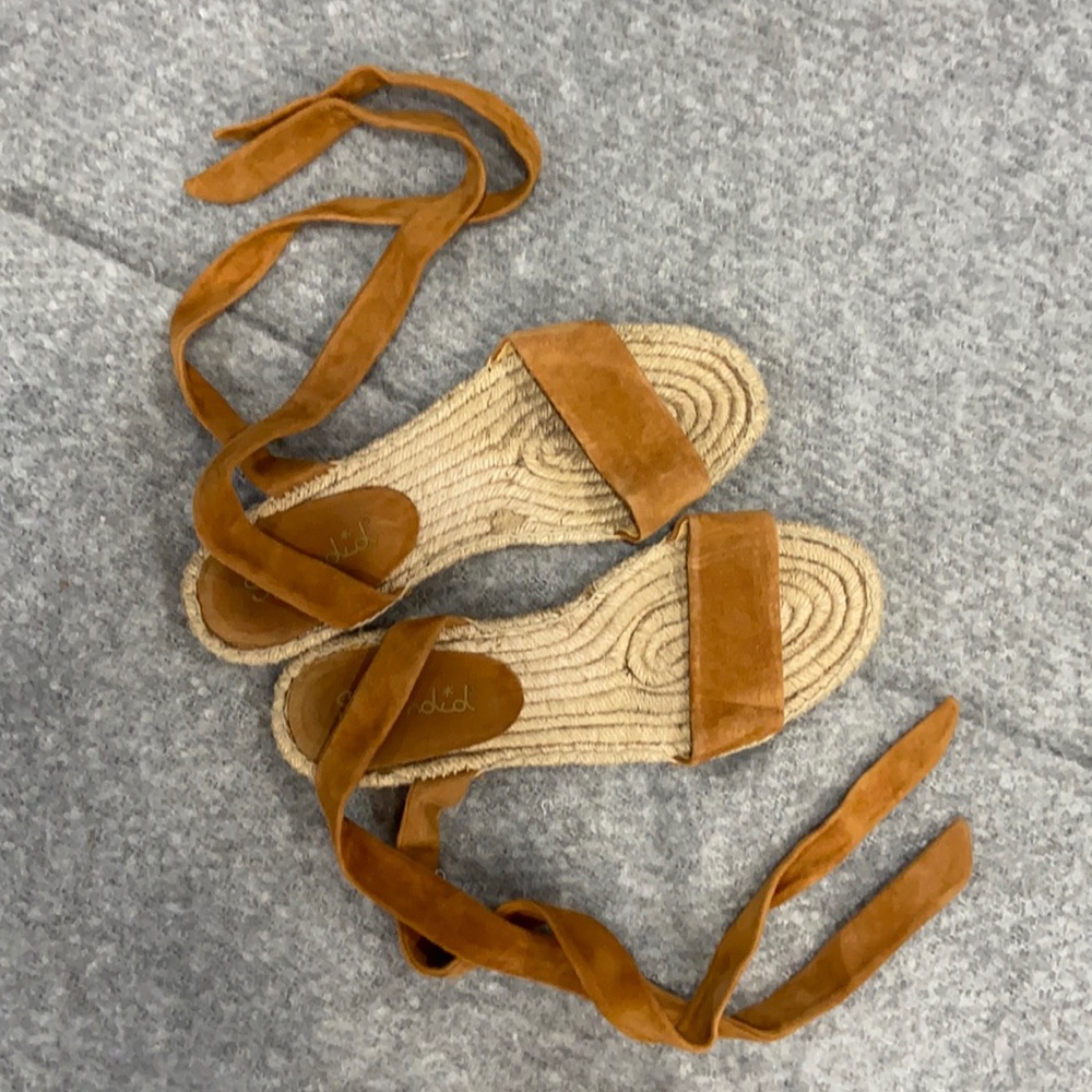 Splendid lace up sandals